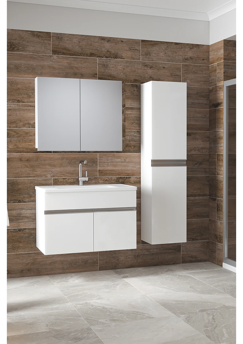 BanyoGross Lavabolu Banyo Dolabı