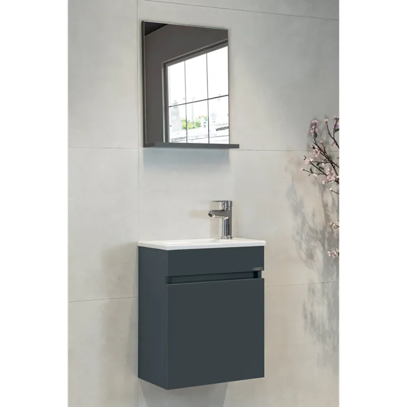 BanyoGross Lavabolu Banyo Dolabı